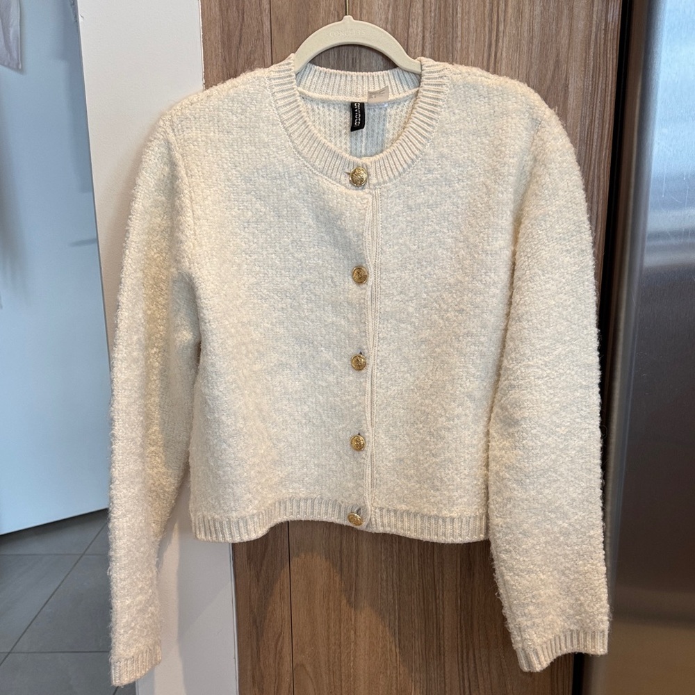 H&M Boucle Cardigan